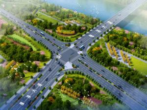 S240濟(jì)鄧線伊川李寨至白元段改建工程-志遠(yuǎn)路鳥(niǎo)瞰 S240濟(jì)鄧線伊川李寨至白元段改建工程-豫港大道鳥(niǎo)瞰圖