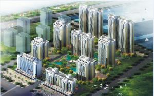 洛陽(yáng)河洛文化村鳥瞰